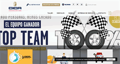 Desktop Screenshot of grupocica.com